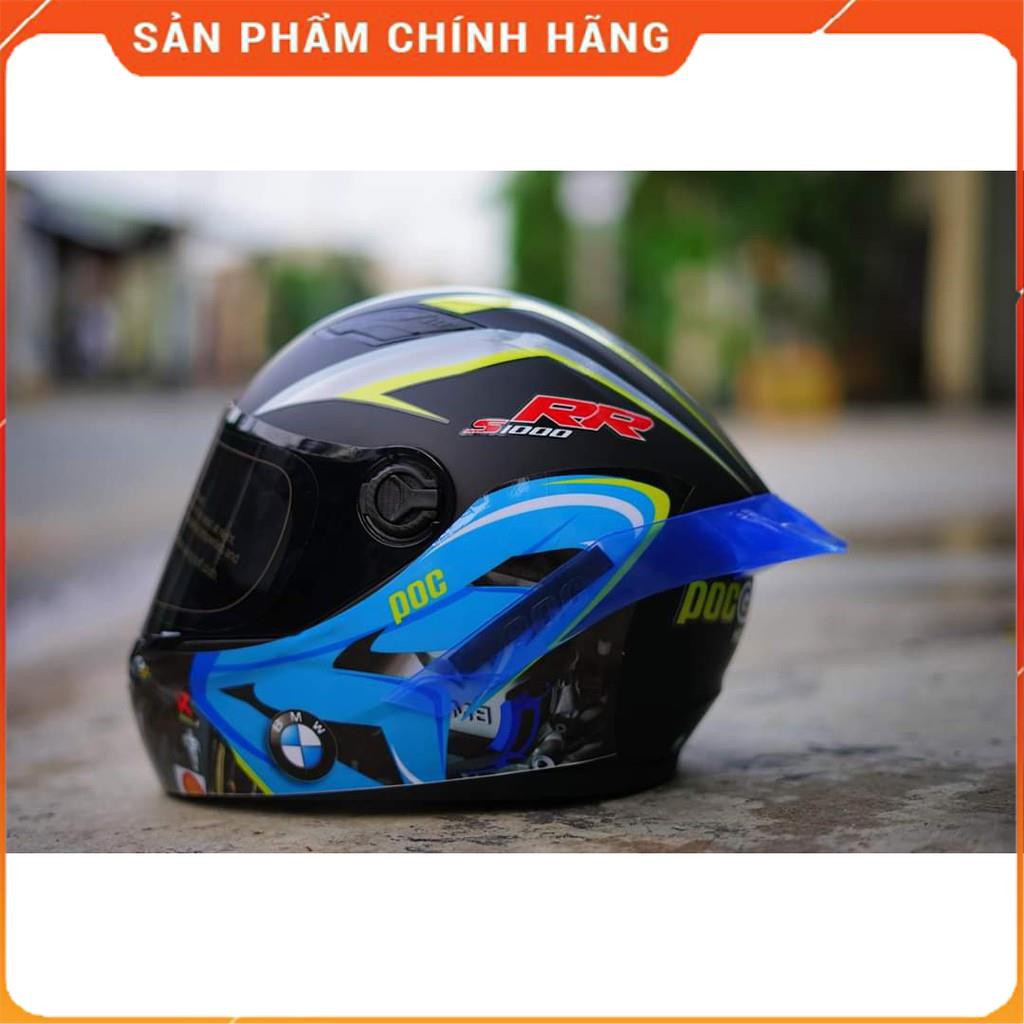 Đuôi Gió Fullface Gắn Nón Bảo Hiểm Đen Tặng Keo Dán