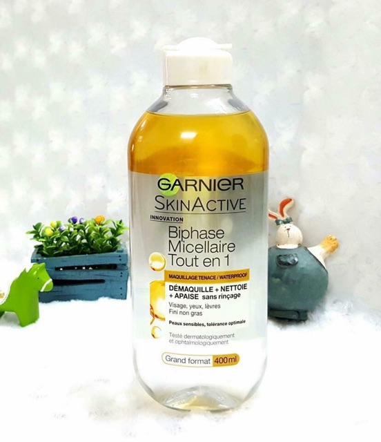 Tẩy Trang Garnier Skin Active Oil Infused Micellar Cleansing Water