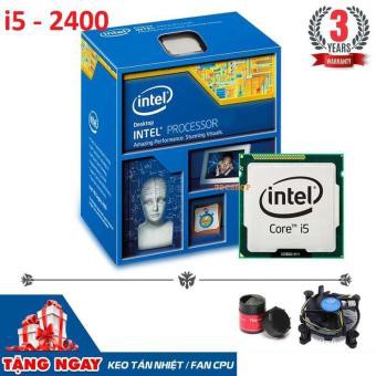 [Mã 159ELSALE hoàn 7% đơn 300K] Bộ vi xử lý Intel Core i5 2400 3.1GHz( 4 lõi, 4 luồng), Bus 1066/1333MHz, Cache 3MB