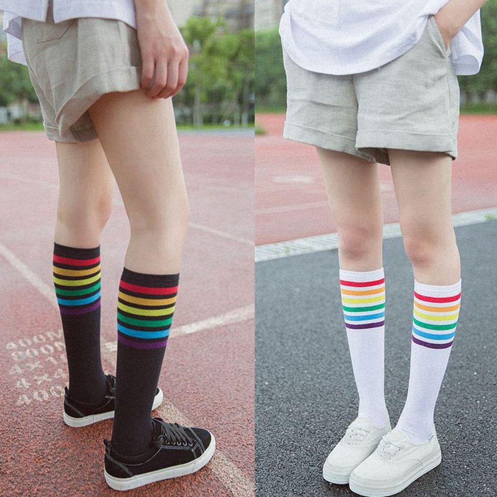 ROWANS Tất Cotton Dài Qua Gối Thời Trang Chơi Bóng Đá