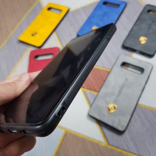 [ RẺ VÔ ĐỊCH ] Ốp Samsung S10 Plus vân da siêu xe rẻ đẹp