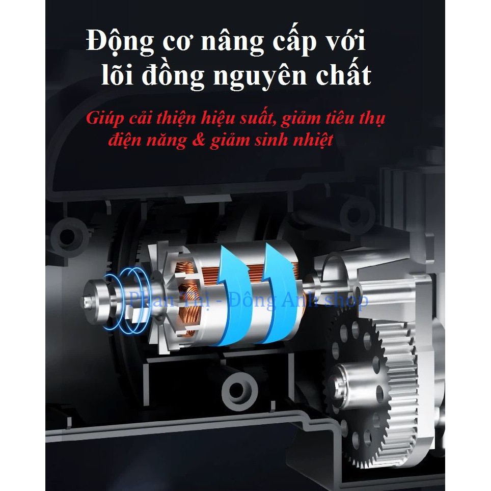 Bơm lốp ô tô, xe hơi điện tử thông minh LB-70, chế độ cài đặt cân và tự ngắt - Nâng cấp mới bơm mạnh & bền hơn