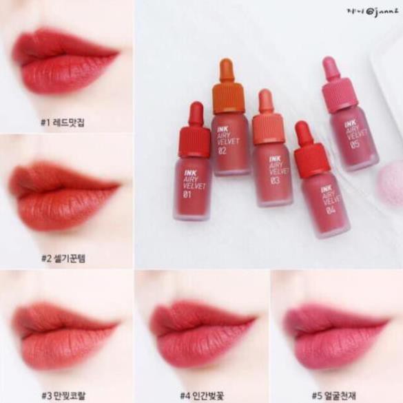 Son Peripera Ink Airy Velvet Lip Tint Mới