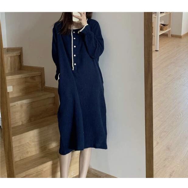 𝗺𝗶𝗲 𝘀𝘁𝘂𝗱𝗶𝗼 - SẴN Đồ bộ mặc nhà cúc dọc dễ thương