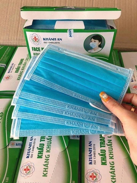 1 Hộp khẩu trang vina facemask ( Hop 50 cái ) | BigBuy360 - bigbuy360.vn