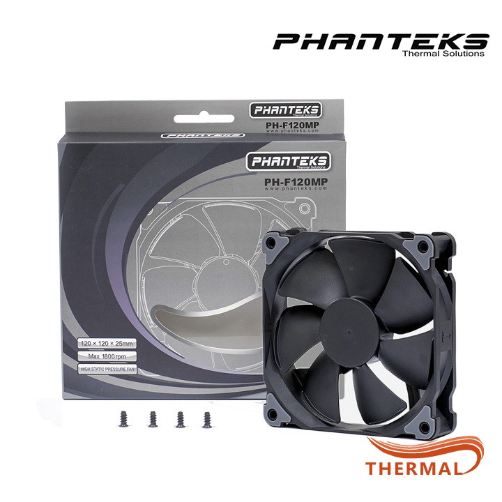 [Mã ELFLASH5 giảm 20K đơn 50K] Quạt fan case Phanteks các loại : PH-F120MP, PH-F140MP, PH-F120XP, PH-F140XP