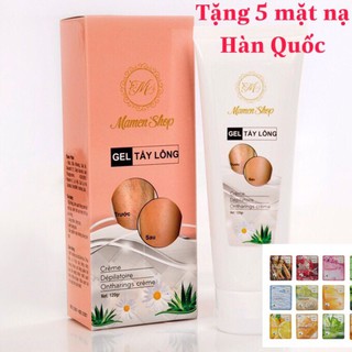 Kem Tẩy Lông Mamen Shop Triệt Lông Vĩnh Viễn - Tặng 5 Miếng Mặt Nạ Hàn Quốc