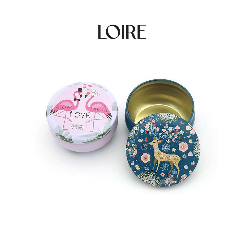 [SẢN PHẨM TẶNG, KHÔNG BÁN] Hộp Sắt Đựng Miếng Dán Ngực Loirechic