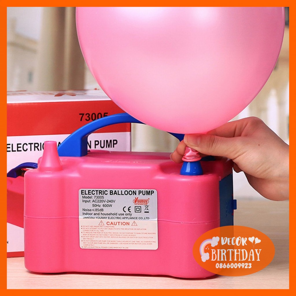 Bơm Bóng Bay Điện NHANH, BỀN Bơm Bóng Bay Trang Trí Sự Kiện, Sinh Nhật, Tiệc Cưới, Lễ Hội