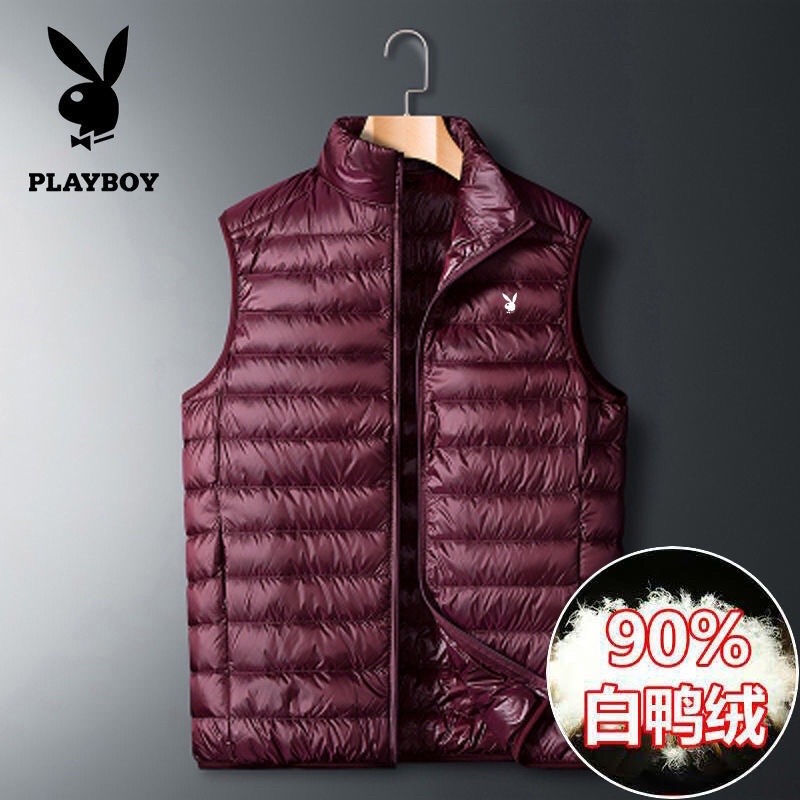 Áo phao Gile Nam lông vũ PLAY BOY-Mẫu mới CHUẨN