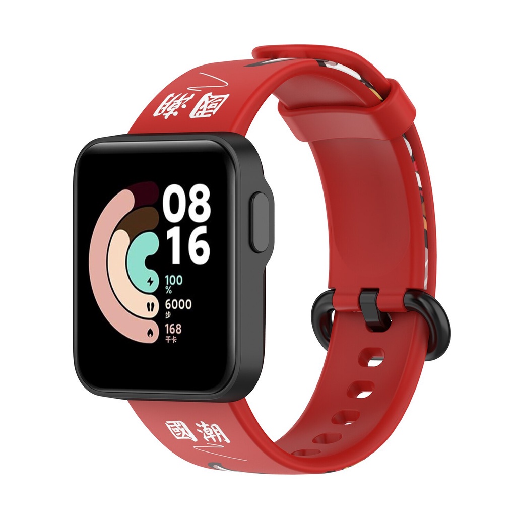 Dây đeo đồng hồ bằng silicone màu trơn thay thế cho Xiaomi Mi Watch Lite/ Redmi Watch