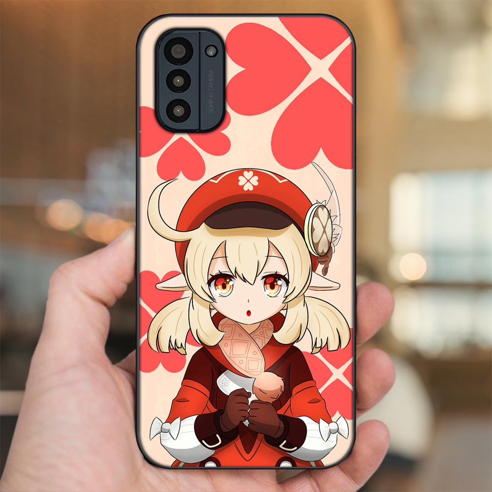 Ốp lưng Nokia G21 viền đen in hình Klee Genshin Impact