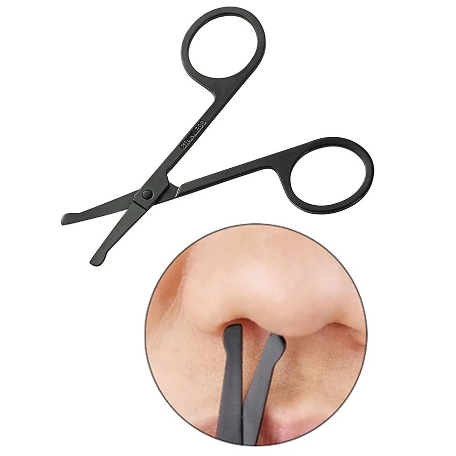 Kéo tỉa lông mũi đầu tròn bằng thép không gỉ chất lượng cao tiện lợi