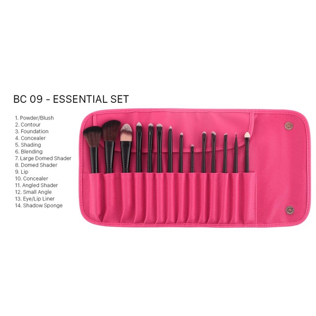 Bộ cọ 14 cây vacossi