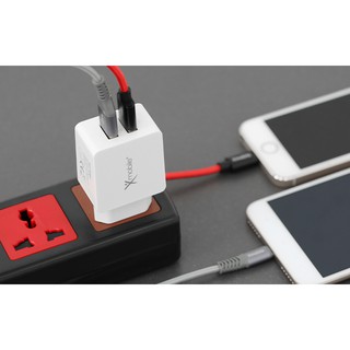 Adapter sạc 3.4A xmobile DS 476 trắng