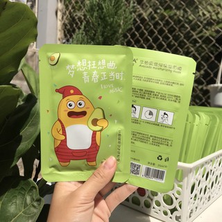 Mặt nạ bơ tiểu mơ hồ lizeeaa