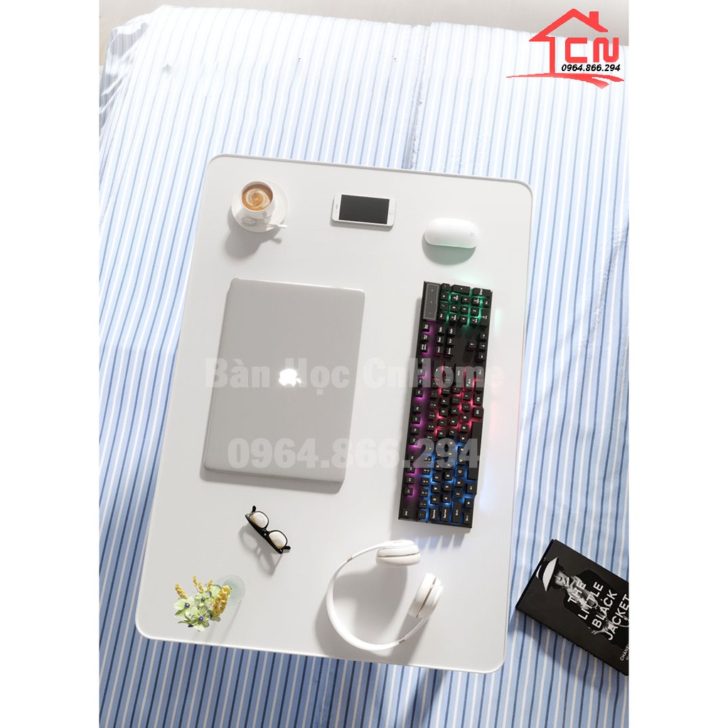Bàn gấp gọn Decor Hàn Quốc Màu Trắng 🎁 𝑭𝑹𝑬𝑬𝑺𝑯𝑰𝑷 🎁 | BigBuy360 - bigbuy360.vn