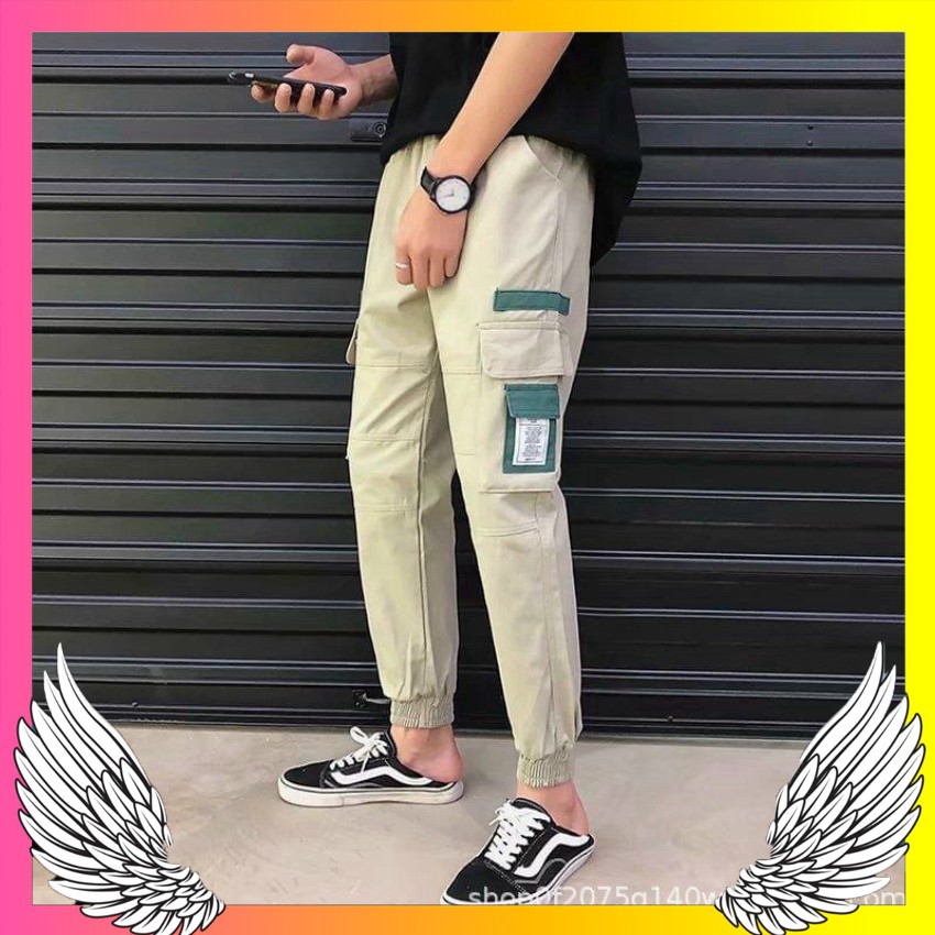 𝐌𝐚̂̃𝐮 𝐇𝐨𝐭 QUẦN KAKI JOGGER TÚI HỘP XANH VỚI CHẤT KAKI MỊN (mới ra lò) | BigBuy360 - bigbuy360.vn