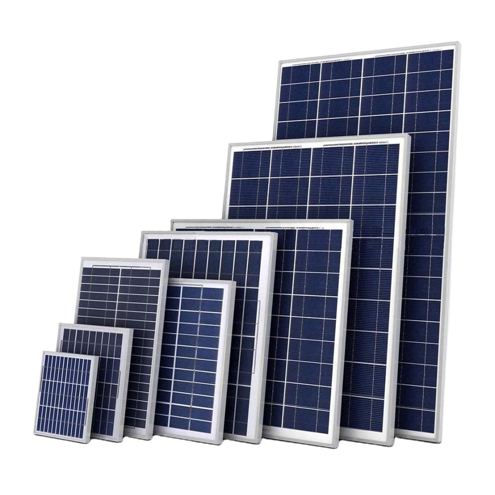 Tấm pin năng lượng mặt trời kèm dây nối dài 5m,  nhiều loại công suất từ 15W-30W, chất liệu polycrystalline cao cấp