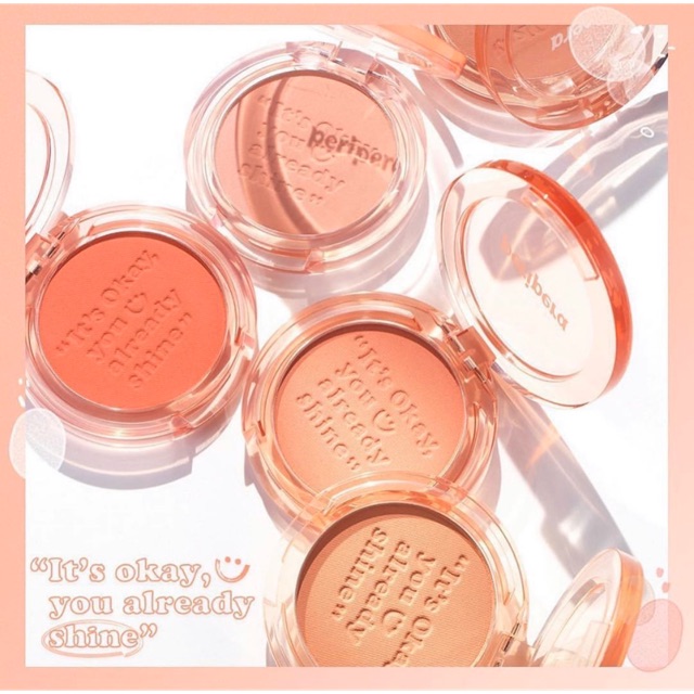 Phấn má hồng PERIPERA PURE BLUSHED SUNSHINE CHEEK