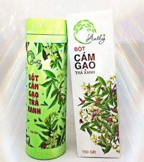 Bột cám gạo cao cấp trà xanh