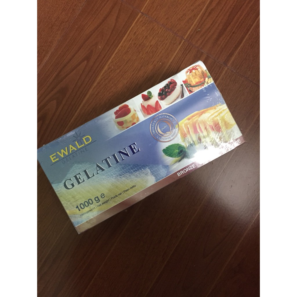 100gr Gelatin lá Ewald