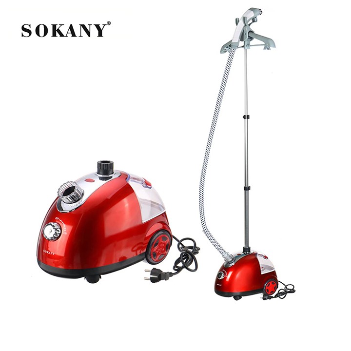 Bàn Là Ủi Hơi Nước Cây Đứng Sokany Công Suất Cao 1800W Phù Hợp Với Mọi Loại Quần Áo Và Vải