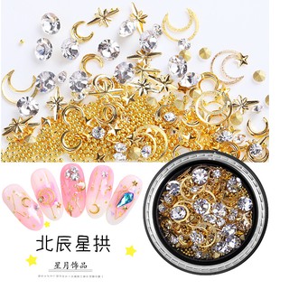 charm set charm trang trí nail charm đá