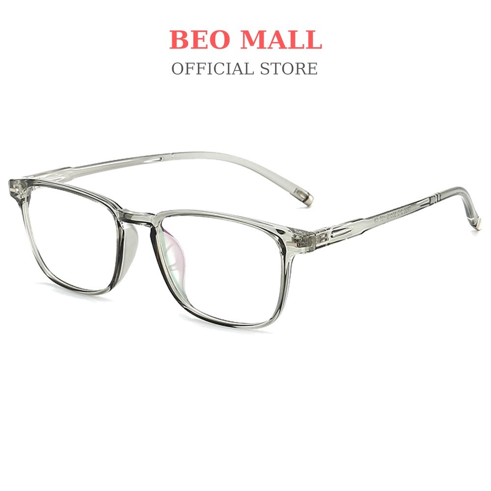 Gọng kính cận cho nam nữ BEOMALL thiết kế dạng vuông thời trang đẳng cấp 213