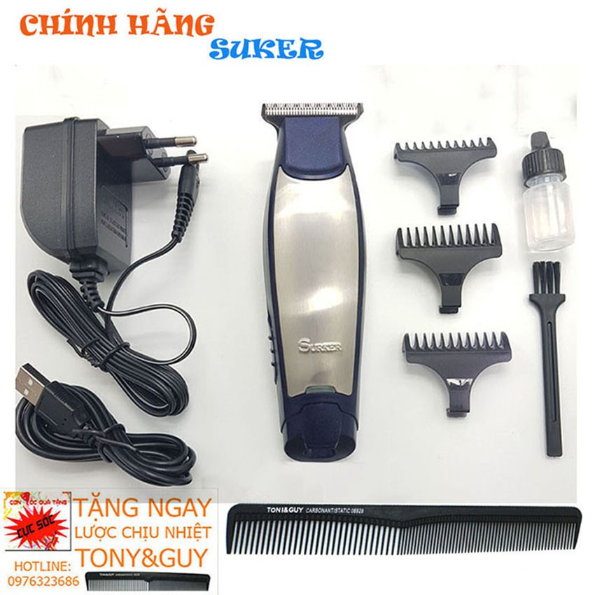 Tông Đơ Cắt Tóc Cao Cấp Suker 5801 Chính Hãng Suker Máy Cực Êm Khỏe