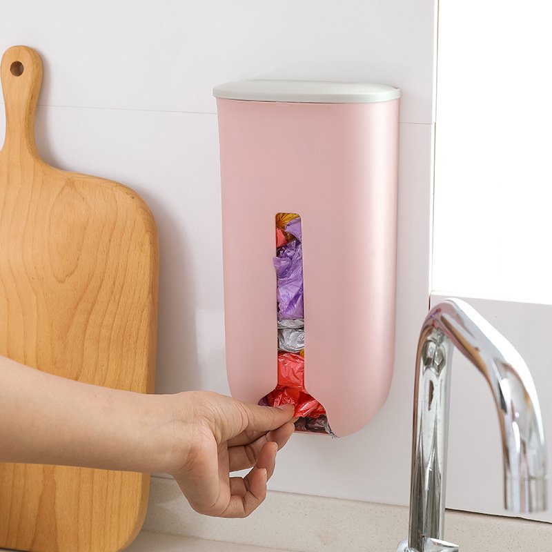 Hộp đựng túi bóng/túi ni lông/túi rác size lớn đựng được túi ni lông to thông minh, màu sắc