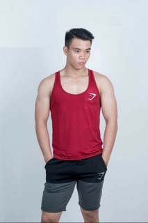Áo gym shark nam body
