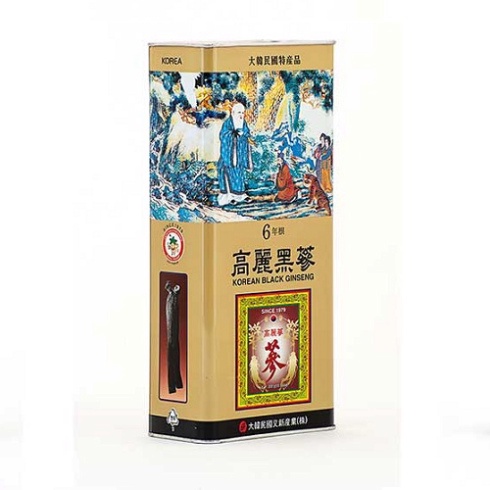 Hắc Sâm Củ Khô Hàn Quốc Wooshin hộp 300g 15 củ cao cấp chính hãng [ Hàng Mới Về ]