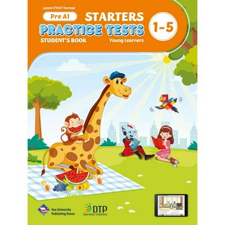 Sách - dtpbooks - pre a1 starters - practice tests 1-5