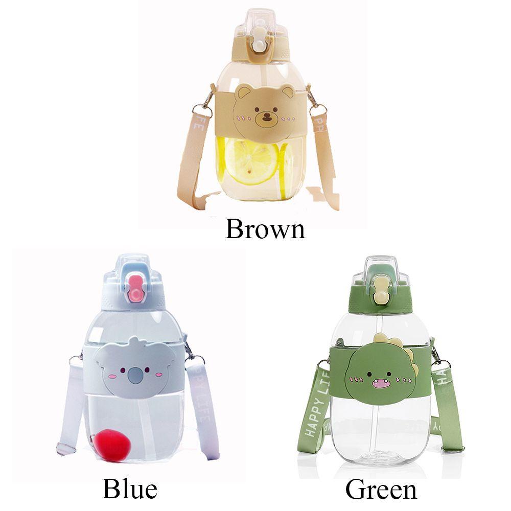 Bình Nước 1100ML Họa Tiết Hoạt Hình Dễ Thương