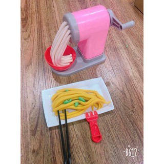 Đồ chơi đất nặn làm bún, làm mỳ cho bé