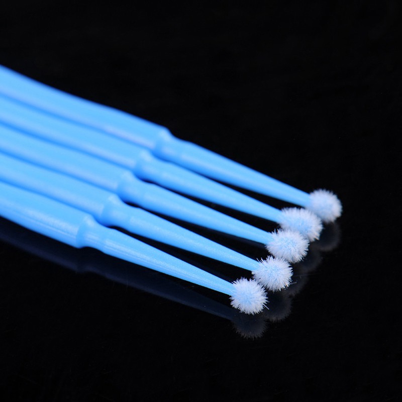 [Hàng mới về] Set 100 cọ nhỏ dùng một lần chuyên dụng nối mi