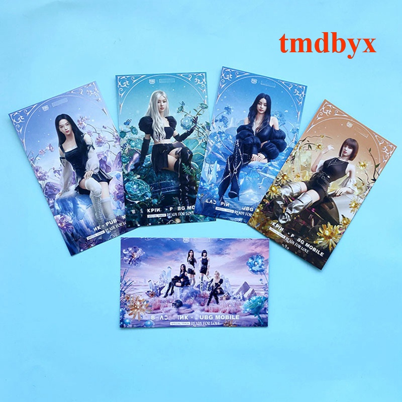 Set 5 Tấm Thẻ Ảnh Lomo Nhóm Nhạc BLACKPINK