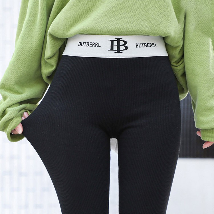 Quần legging lưng cao thoáng khí thời trang 2020 sành điệu cho nữ Butberrl