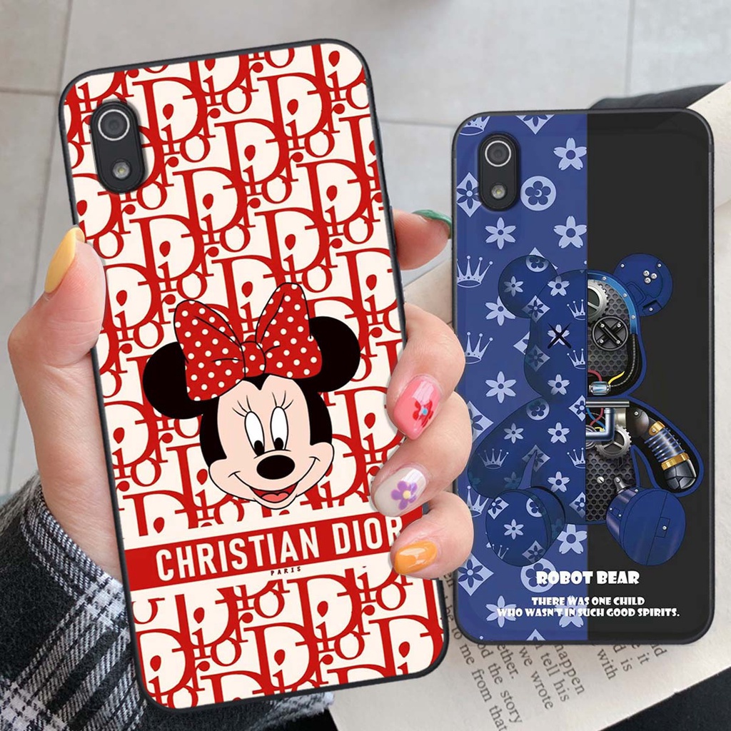 Ốp lưng Xiaomi REDMI 7A hình thương hiệu, thời trang, cute, đáng yêu