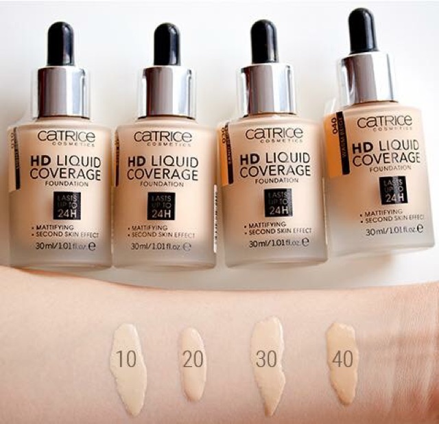 Kem nền Catrice HD Liquid Coverage Foundation