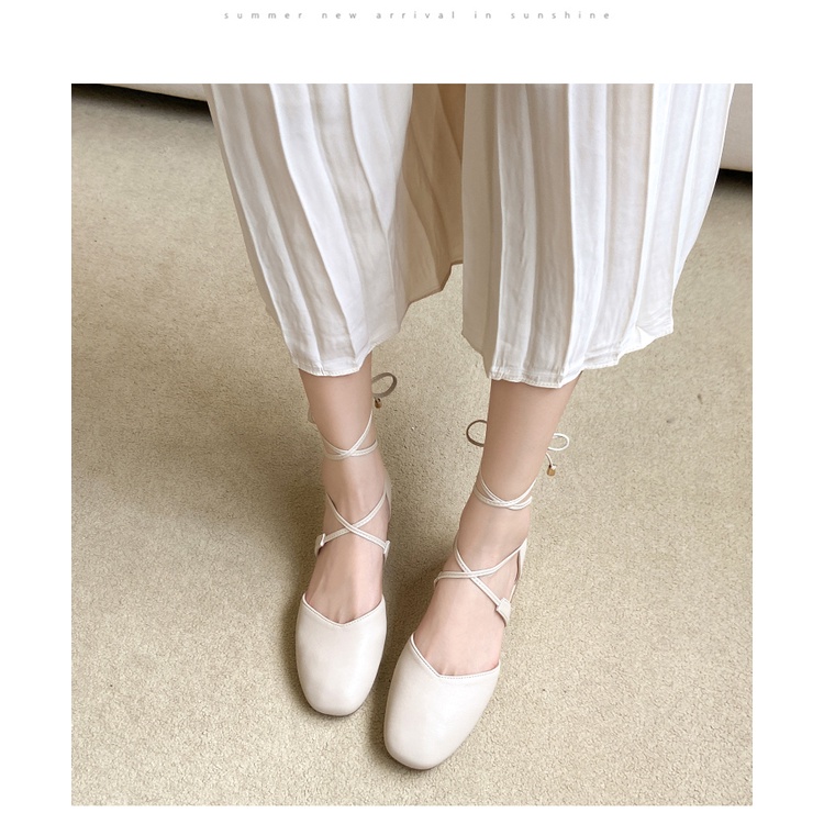 Giày buộc dây phong cách cá tính Hàn Quốc cao 3cm cho nữ - Mã GN46