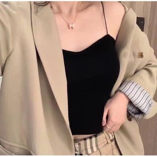 (CHUYÊN SỈ)Áo bra hai dây cotton