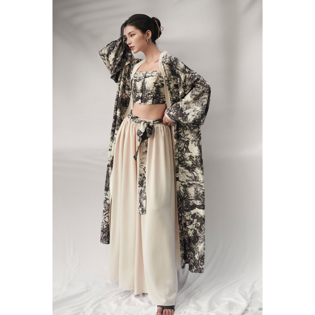 Áo choàng The Waves Robe by Lauren loungewear