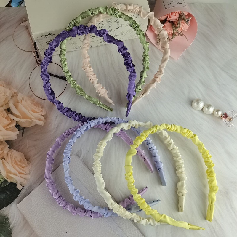 Băng Đô Bằng Vải canvas Chống Trượt Phong Cách Cổ Điển Thời Trang Hàn Quốc
