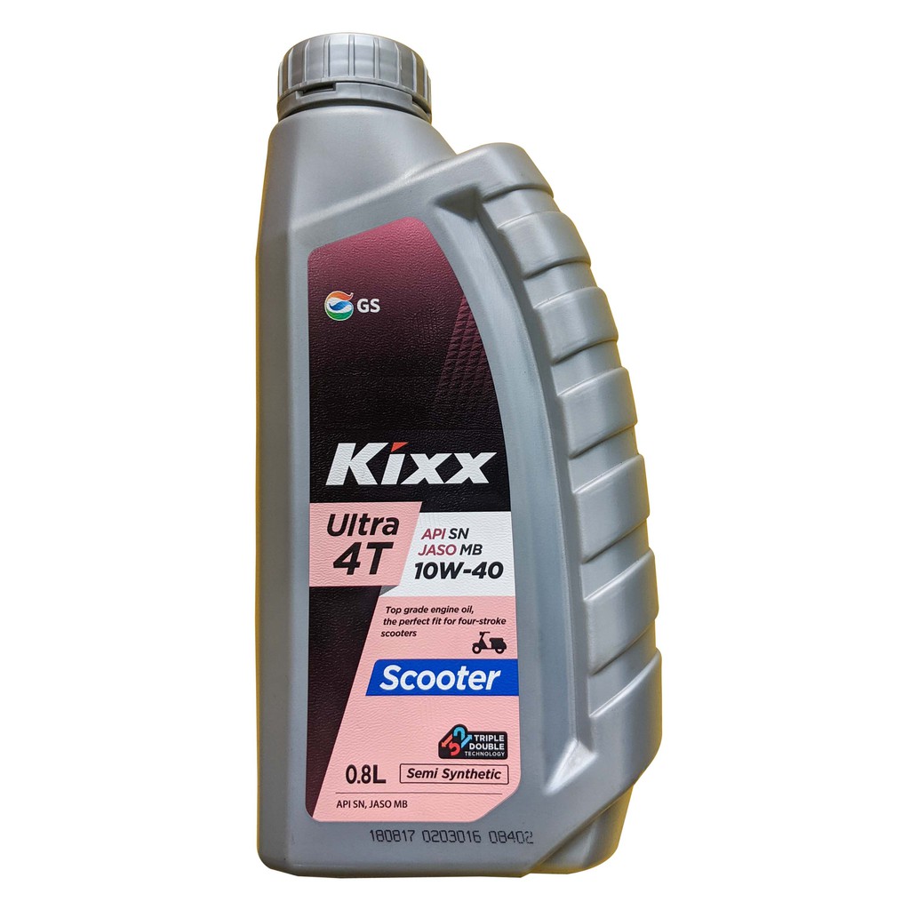 DẦU NHỚT TAY GA KIXX SCOOTER ULTRA 10W40 800ml- 0.8L