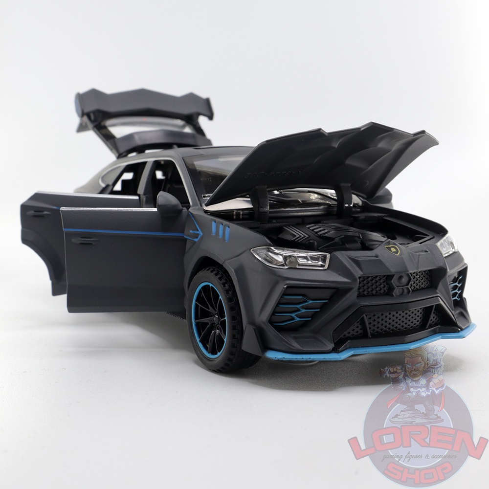 Mô hình ô tô kim loại Lamborghini Urus, siêu xe SUV đồ chơi tỷ lệ 1:32 có đèn còi lorenshop