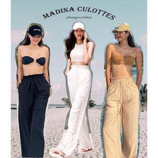 MADINA CULOTTES - Quần ống rộng linen thun