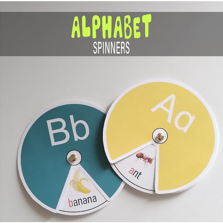 ĐỒ CHƠI GIÁO DỤC SỚM – VÒNG XOAY Bảng chữ cái tiếng anh