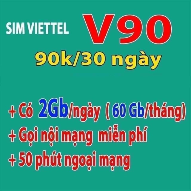 👉👉👉SIM VIETTEL V90 - SIÊU KHUYẾN MẠI